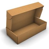 Fark Kutu Ondüle 41X20,5X9,4 cm Testliner E-Ticaret Kargo Gönderi Kutusu - Kraft - 100 Adet