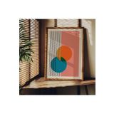 Fark Tanıtım Bauhaus Çerçevesiz Poster, Modern Dekoratif Çerçevesiz Poster, Tablo, Bauhaus-15, 21 x 30