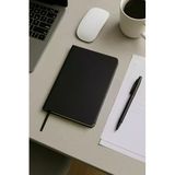 Fark Tanıtım Defter, Çizgisiz Not Defteri, Siyah Termo Deri Kapaklı Çizgisiz Not Defter, 128 Yaprak A5 Planlama Not Defteri, Ofis Ve Kırtasiye,