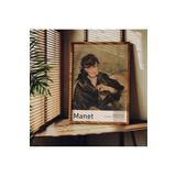 Fark Tanıtım Manet Çerçevesiz Poster, Modern Dekoratif Çerçevesiz Poster, Tablo, Manet-2, 40 x 50