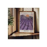 Fark Tanıtım Manzara Çerçevesiz Poster, Modern Dekoratif Çerçevesiz Poster, Tablo, Provence, 21 x 30