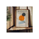 Fark Tanıtım Matisse Çerçevesiz Poster, Modern Dekoratif Çerçevesiz Poster, Tablo, Matisse-10, 30 x 40