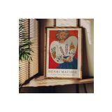 Fark Tanıtım Matisse Çerçevesiz Poster, Modern Dekoratif Çerçevesiz Poster, Tablo, Matisse-4, 21 x 30