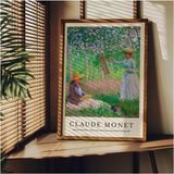 Fark Tanıtım Monet Çerçevesiz Poster, Modern Dekoratif Çerçevesiz Poster, Tablo, Monet-12, 21 x 30