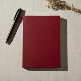 Fark Tanıtım Noktalı Not Defteri – 64 Yaprak, 90 gr Ivory Kağıt, Amerikan Ciltli Not Defteri, Ofis ve Günlük Kullanım İçin İdeal (Bordo, A5 (14,8cm x 21cm))
