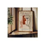 Fark Tanıtım Picasso Çerçevesiz Poster, Modern Dekoratif Çerçevesiz Poster, Tablo, Picasso-1, 50 x 70