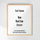 Fark Tanıtım Premium Masif Çam Çerçeve - 3mm MDF Arkalık - 500 Mikron Kırılmaz Şeffaf PVC Ön Koruma - Şık ve Dayanıklı Duvar Ahşap Çerçevesi (Ham, 21cm x 30cm)