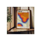 Fark Tanıtım Retro Wall Art Çerçevesiz Poster, Modern Dekoratif Çerçevesiz Poster, Tablo, RetroWallArt-2, 21 x 30