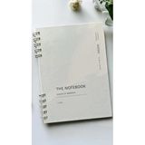 Fark Tanıtım Spiralli 80 Yaprak Noktalı A5 Defter, Not Defteri, Okul Defteri, 4 Farklı Renk Seçeneği (01 Light Grey)