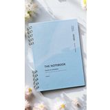 Fark Tanıtım Spiralli 80 Yaprak Noktalı A5 Defter, Not Defteri, Okul Defteri, 4 Farklı Renk Seçeneği (02 Placid Blue)