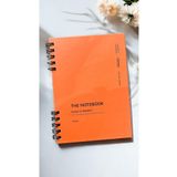 Fark Tanıtım The Notebook Serisi 80 Yaprak Çizgili A5 Orange Coral Kapak Spiralli Defter