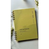 Fark Tanıtım The Notebook Serisi 80 Yaprak Noktalı A5 Olive Green Kapak Spiralli Defter