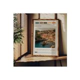 Fark Tanıtım Travel Art Çerçevesiz Poster, Modern Dekoratif Çerçevesiz Poster, Tablo, Croatia, 40 x 50