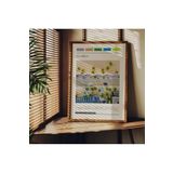 Fark Tanıtım Travel Art Çerçevesiz Poster, Modern Dekoratif Çerçevesiz Poster, Tablo, Florida, 30 x 40
