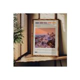 Fark Tanıtım Travel Art Çerçevesiz Poster, Modern Dekoratif Çerçevesiz Poster, Tablo, Greece, 21 x 30