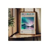 Fark Tanıtım Travel Art Çerçevesiz Poster, Modern Dekoratif Çerçevesiz Poster, Tablo, Iceland, 21 x 30