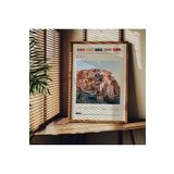Fark Tanıtım Travel Art Çerçevesiz Poster, Modern Dekoratif Çerçevesiz Poster, Tablo, Italy, 50 x 70