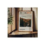Fark Tanıtım Travel Art Çerçevesiz Poster, Modern Dekoratif Çerçevesiz Poster, Tablo, Minnesota, 40 x 50