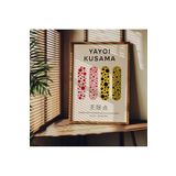Fark Tanıtım Yayoi Kusama Çerçevesiz Poster, Modern Dekoratif Çerçevesiz Poster, Tablo, YayoiKusama-13, 30 x 40
