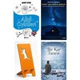 Fark Yayınları Akıl Öyküleri - Murat Ertan + Kuzey Işıklarının Şarkısı + Telefon Tutucu + Bir Kar Tanesi
