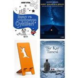 Fark Yayınları Başarı ve Motivasyon Öyküleri - Murat Ertan + Kuzey Işıklarının Şarkısı + Telefon Tutucu + Bir Kar Tanesi