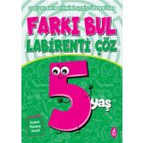Farkı Bul Labirenti Çöz 5 Yaş Çocukların Zihnini Geliştiren Kitap