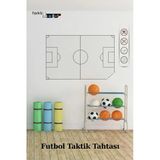 Farklı Bi Kağıt 100 X 150 Statik Tutunan Futbol Taktik Tahtası [Yazılıp Silinebilir Duvar Delmeyen Kendinden Yapışan Akıllı Kağıt]