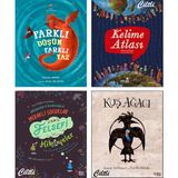 Farklı Düşün Farklı Yaz (Yasemin Şahin) + Kelime Atlası (Halenur Çalışan) + Meraklı Çocuklar için Felsefi Hikayeler + Kuş Ağacı (Akasya Asıltürkmen) / 4 Kitap Set