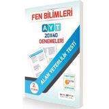 Farklı Sistem Yayınları AYT Fen Bilimleri 20x40 Denemeleri