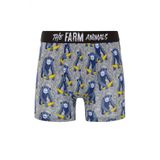 Farm Animals Monkey Banana Bue Desenli Boxer