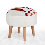 Farm Kilim Puf, Efes Desen