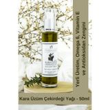 FARMAFARM DOĞALSAĞLIK Soğuk Sıkım Kara Üzüm Çekirdeği Yağı - 50ml
