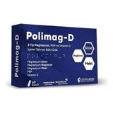 Farmafem Polimag-D 3 Tip Magnezyum, P5P ve Vitamin D İçeren Takviye Edici Gıda 60 Kapsül