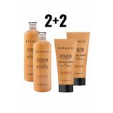 Farmasi 2'Li Keratın Therapy Onarıcı Şampuan 360 Ml & 2'Li Keratın Therapy Onarıcı Maske 200 Ml