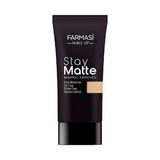 Farmasi 30 ml Sand Beıge 04 Make Up Stay Matte Fondöten