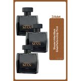 Farmasi 3x75 ml Shooter's Man Black EDP Erkek Parfümü