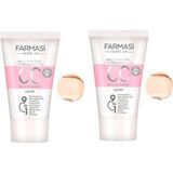 Farmasi 50 ml CC Krem Açık Renk B3 Vitamini ile Aydınlatıcı Etki ve Karma Ciltler İçin