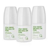 Farmasi Anti-Perspirant Deo Roll On Kadın Pure 50 Ml 3 Adet