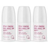 Farmasi Anti-Perspirant Soft Deo Roll On 50 Ml.x3