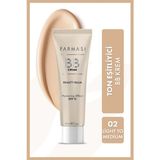 Farmasi BB Krem 02 30 ml Tüm Cilt Tipleri İçin Pürüssüzleştirici Etki ve Hyaluronik Asit - 02 Light to Medium