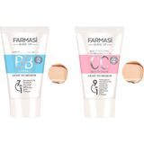 Farmasi BB ve CC Krem Aydınlatıcı Etkiyle Karma Ciltler İçin 02 Renk Seçeneği