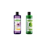 Farmasi Botanics Isırgan Özlü Parlaklık Veren 500 ml Şampuan + Botanics Mine Çiçeği 500 ml Duş Jeli