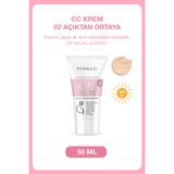 Farmasi CC Krem | 02 Light to Medium SPF 25 Nemlendirici 9 in 1 Ton Eşitleyici 50 ml