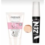 Farmasi CC Krem ve Zen Maskara 50 ml Yorgun Görünümü Kapatma Özelliği ile Doğal Makyaj