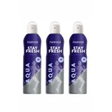 Farmasi Deodorant - 3'Lü Stay Fresh Aqua Deodorant Erkek 150 ml 8690131109981