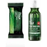 Farmasi Dr C. Tuna Çay Ağacı Sos Serum 10 ml ve Çay Ağacı Sabunu 125 gr