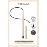Farmasi Göz Kalemi 02 Deep Brown Uzun Süre Kalıcı Suya Dayanıklı 0.35 g