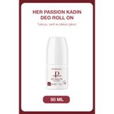 Farmasi Her Passion Kadın Deo Roll On | Amber Misk ve Sedir Kokulu Ferah Kadın Roll-On Deodorant 50 ml