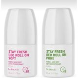 Farmasi Kadın Anti-Perspirant Deo Roll On Soft ve Pure 50 ml Taze ve Kuru Koruma Sunar