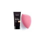 Farmasi Make Up Stay Matte Fondöten 30 ml Sand Beıge 04+ Sihirli Makyaj Süngeri(2'li Set)